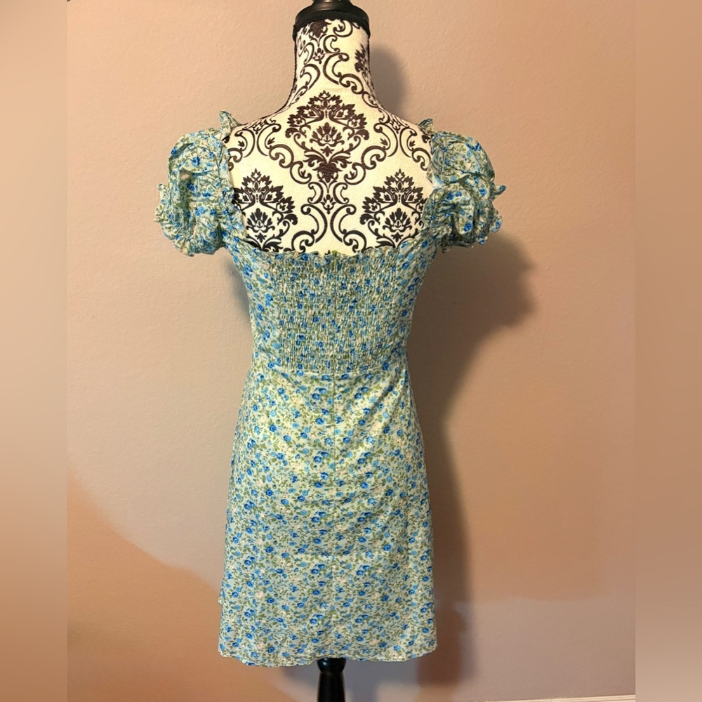RIHOAS The Ruffle Edge Floral Mini Dress - Picture 5 of 8